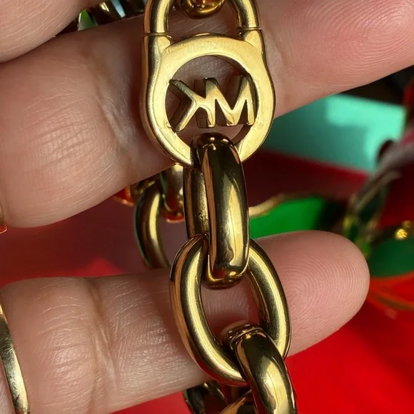 MICHAEL KORS Bracelet,Michael Kors Gold Chain Bracelet - Picture 6 of 8